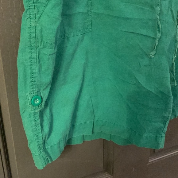Green Joe Fresh linen shorts size XL - Picture 2 of 6